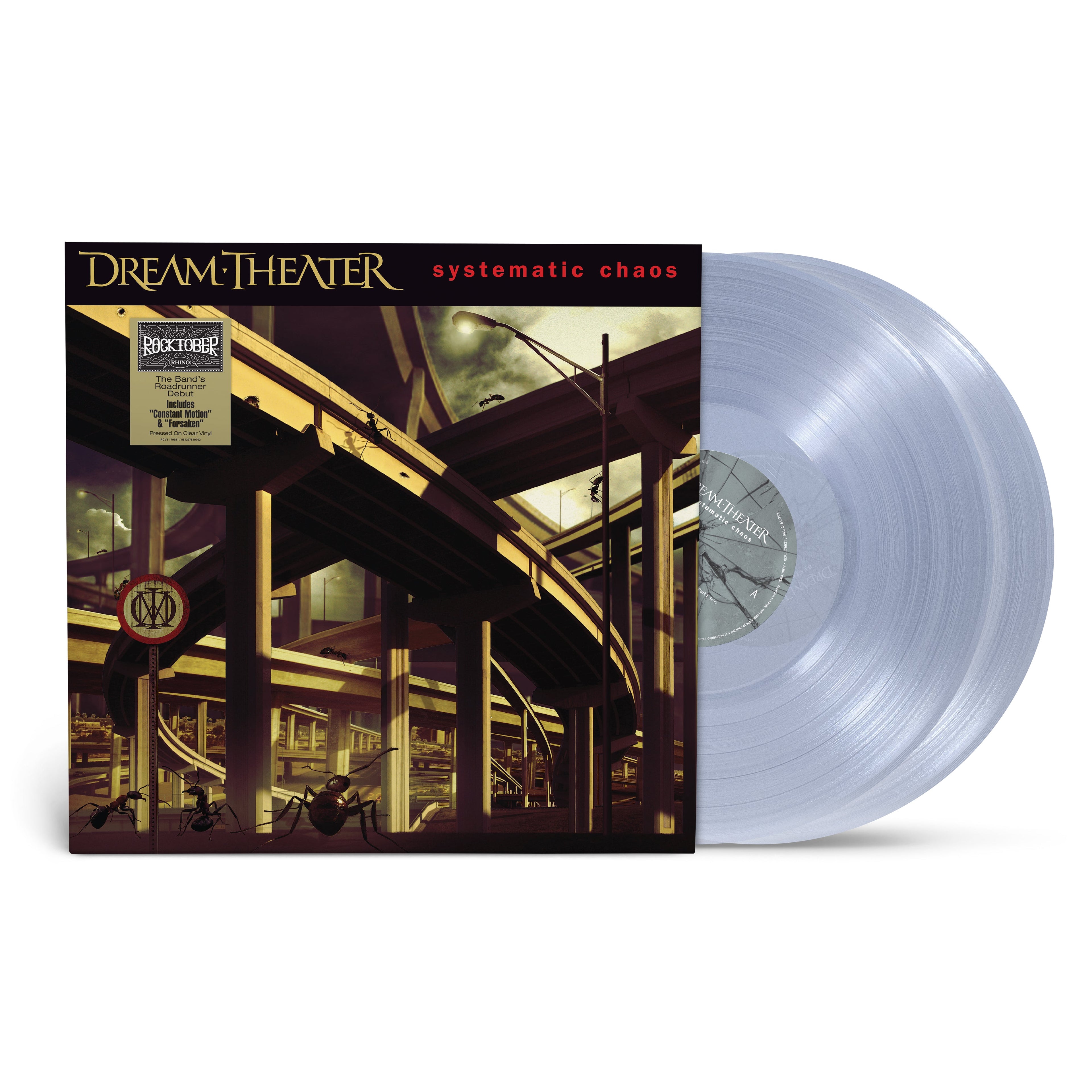 Dream Theater- Systematic Chaos (Rocktober 2025) (2LP Clear Vinyl) (DAMAGED) ( Vinyl )