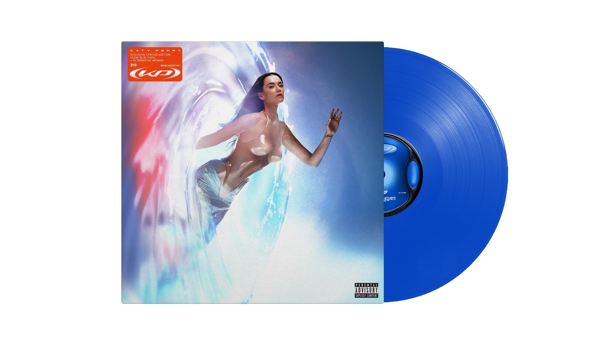 Katy Perry- 143 (Indie Exclusive Clear Blue Vinyl w/ Alternate Cover) ( Vinyl )