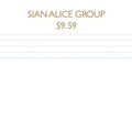 Sian Alice Group- 59.59 ( Vinyl )