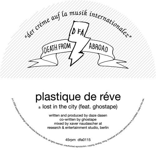 Plastique de R ve- Lost In The City ( Vinyl )