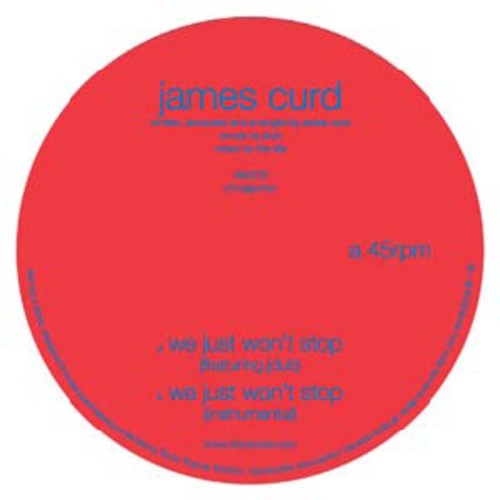 James Curd- We Just Won't Stop ( Vinyl )