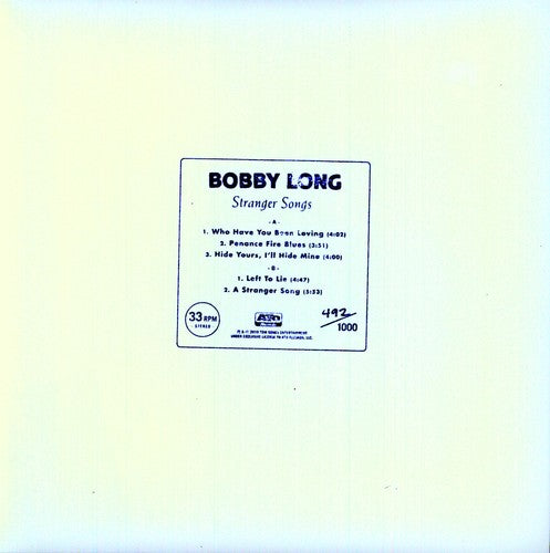 Bobby Long- Stranger Songs (10") ( Vinyl )