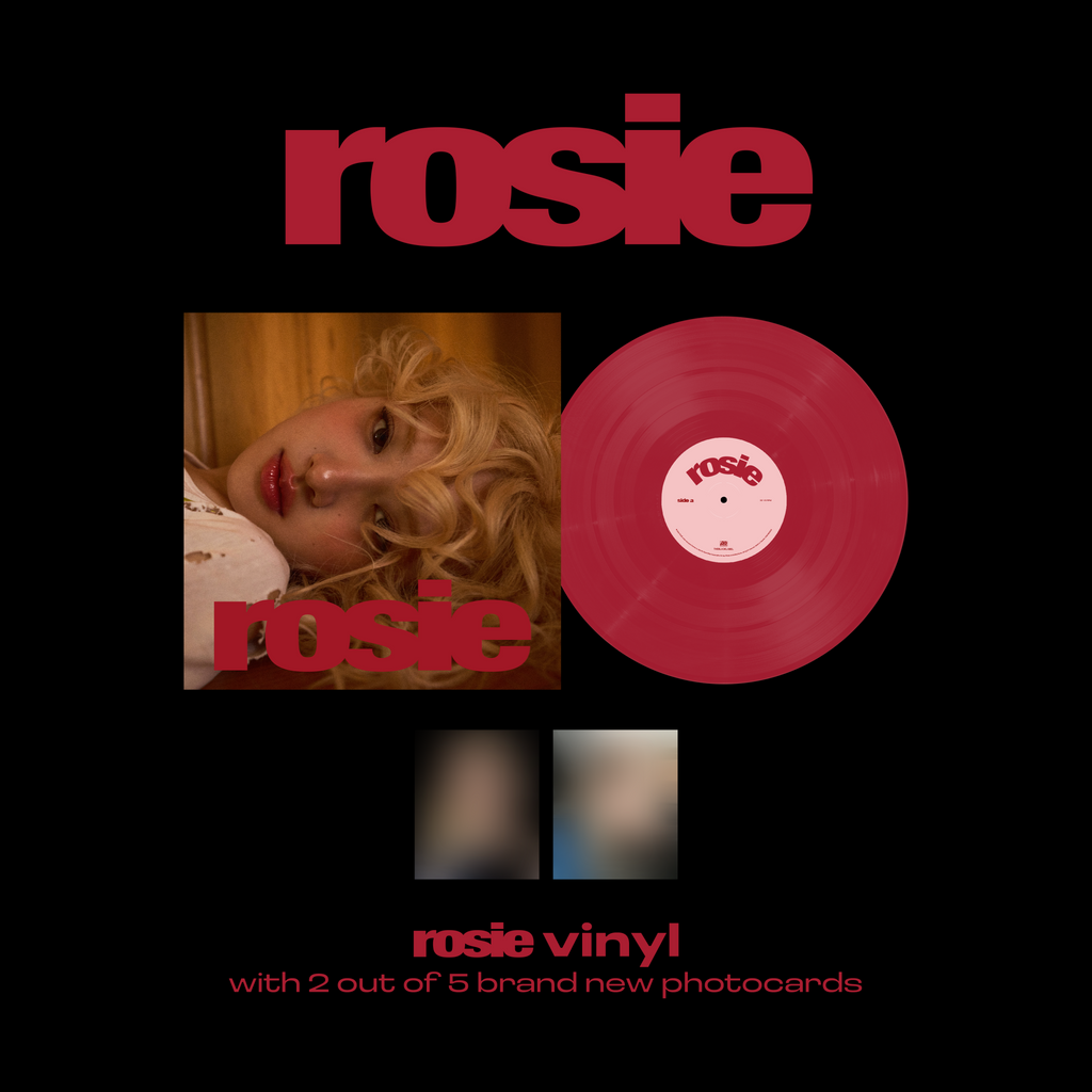 ROSÉ- Rosie (Red Vinyl + 2 of 5 Photocards) ( Vinyl )