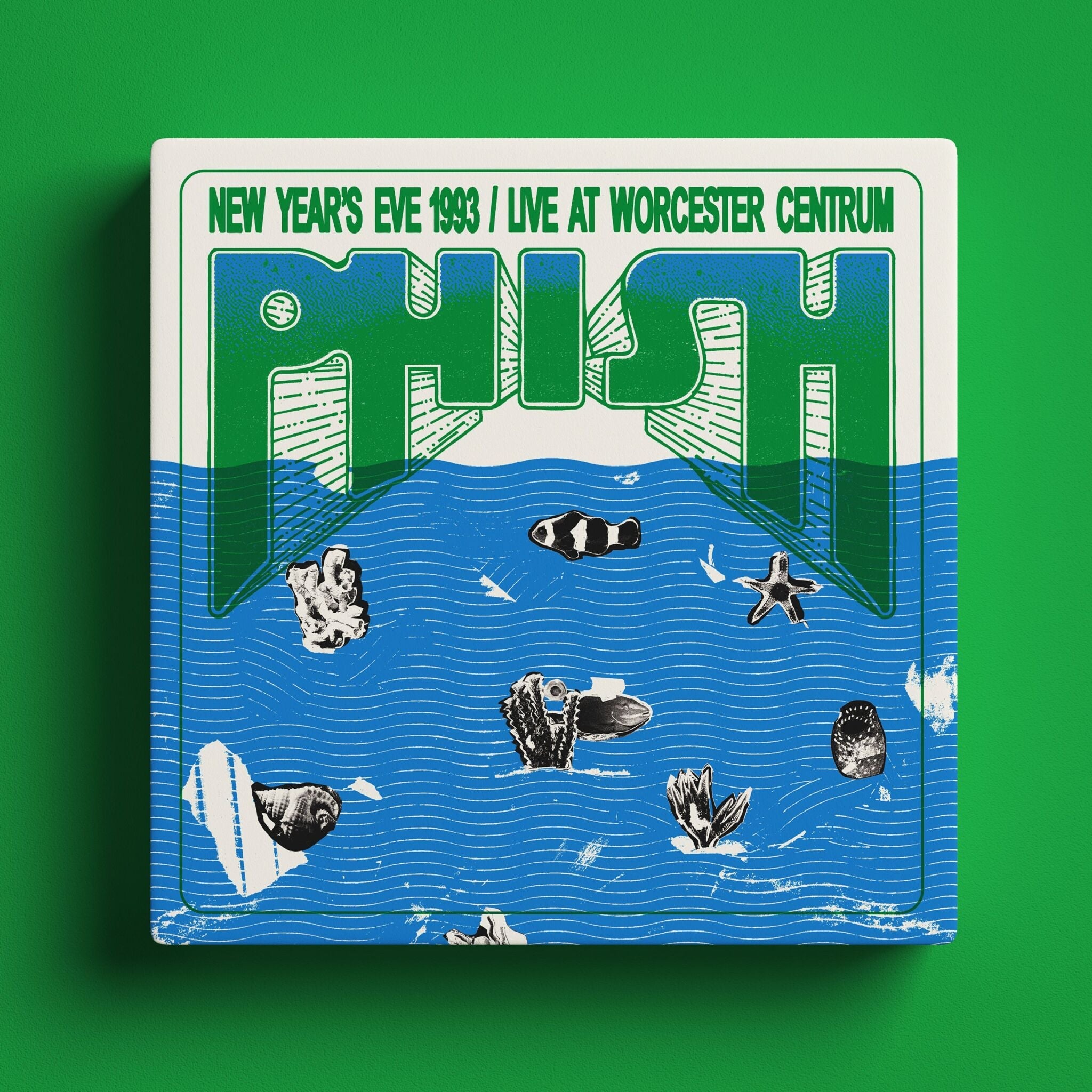 Phish- New Year's Eve 1993, Live At Worcester Centrum (5LP Seaweed + Water Vinyl) ( Vinyl )
