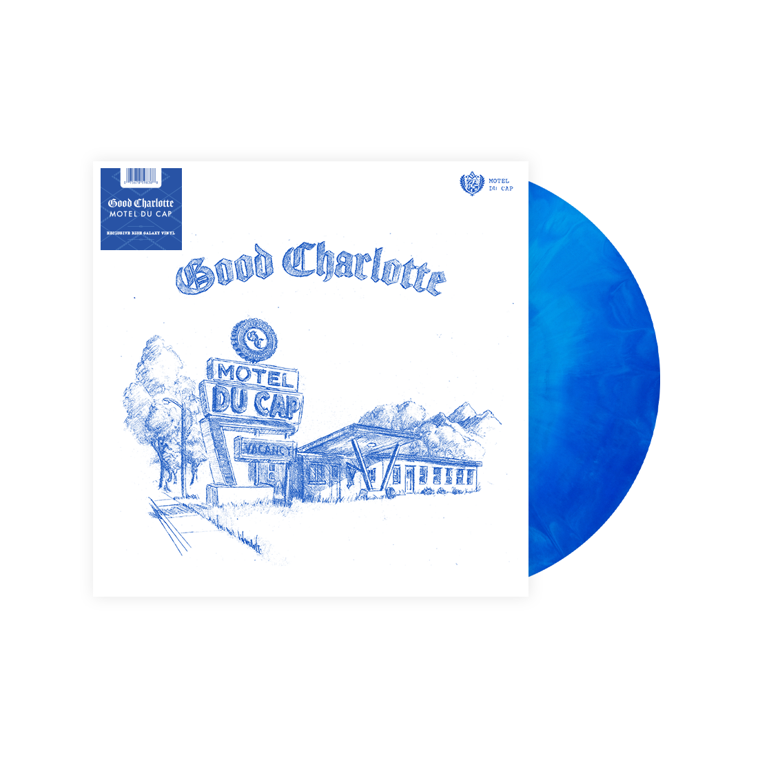 Good Charlotte- Motel Du Cap (Indie Exclusive Blue Galaxy Vinyl) ( Vinyl )