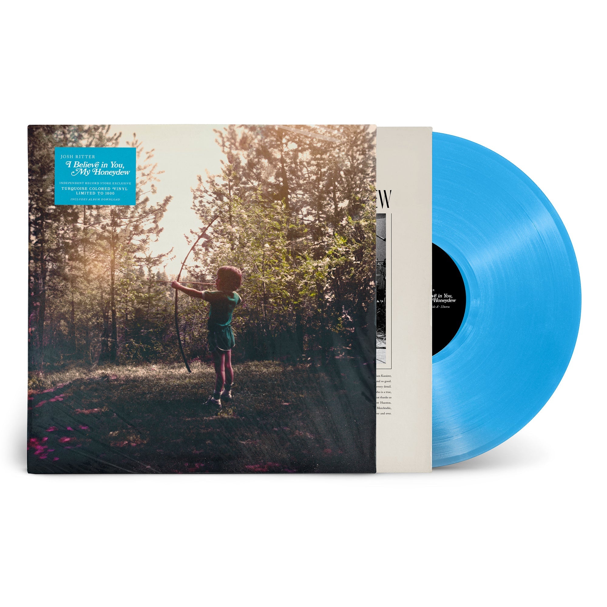 Josh Ritter- I Believe In You, My Honeydew (Indie Exclusive Turquoise Vinyl) ( Vinyl )
