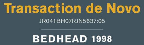 Bedhead- Transaction de Novo ( Vinyl )
