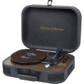 Muse Turntable, Bluetooth in & Out, USB, 10W - Wooden/Black [Tech & Turntables]