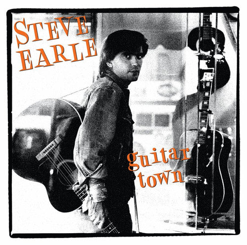 Steve Earle- Guitar Town ( Vinyl )