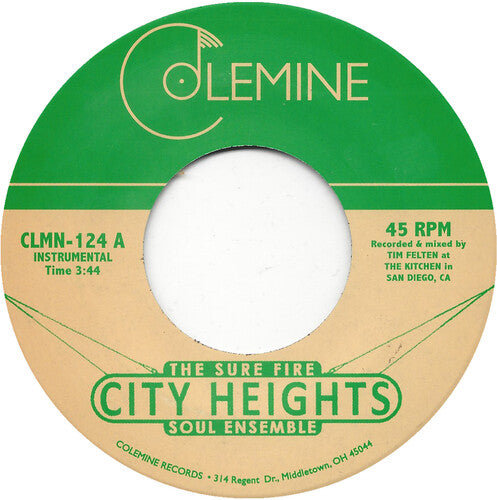 Sure Fire Soul Ensemble- City Heights / Strollin' Adams ( Vinyl )