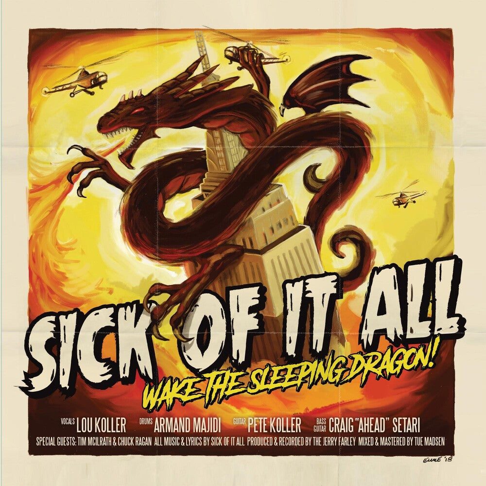 Sick Of It All- Wake The Sleeping Dragon! [LP] ( Vinyl )