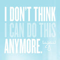 Moose Blood- I Don't Think I Can Do This Anymore ( Vinyl )