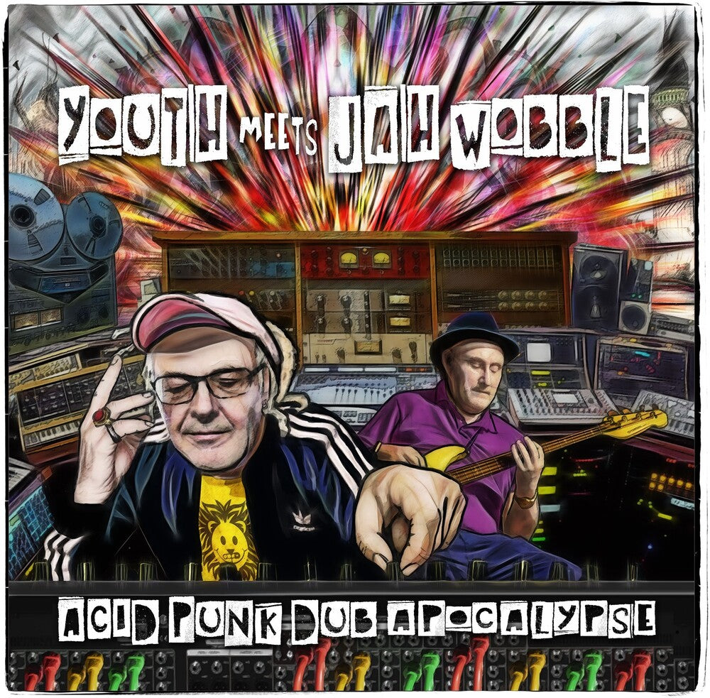 Youth Meets Jah Wobble- Acid Punk Dub Apocalypse ( Vinyl )