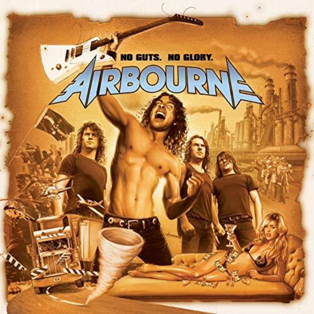 Airbourne- No Guts. No Glory [LP] ( Vinyl )