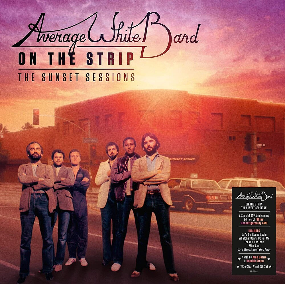Average White Band- On The Strip: The Sunset Sessions [Clear Vinyl] [180 Gram] ( Vinyl )
