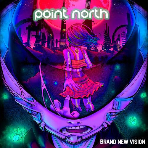 Point North- Brand New Vision (Purple & Pink Swirl) ( Vinyl )
