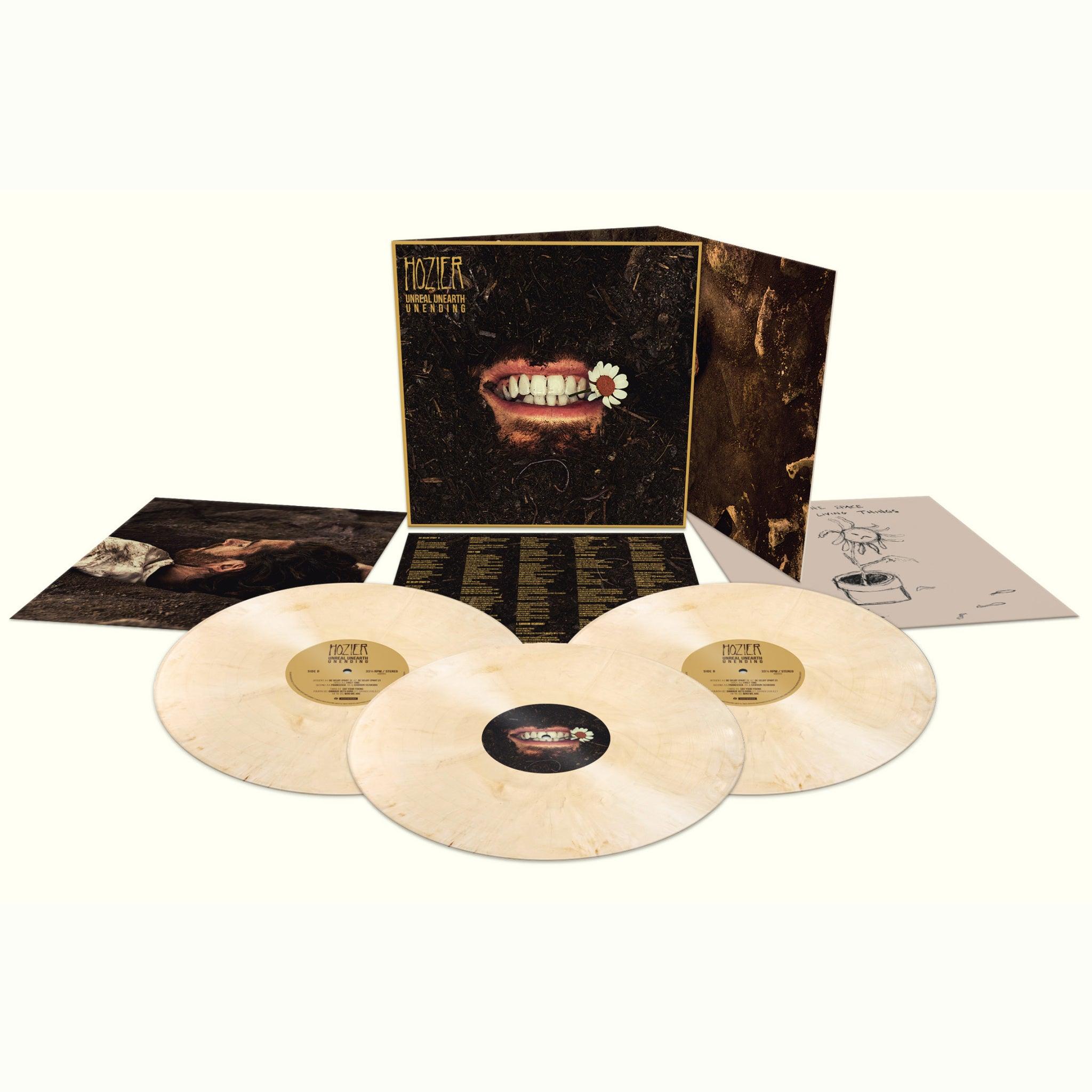 Hozier- Unreal Unearth Unending (3 LP) (140g Vinyl/ Tooth White Vinyl) ( Vinyl )