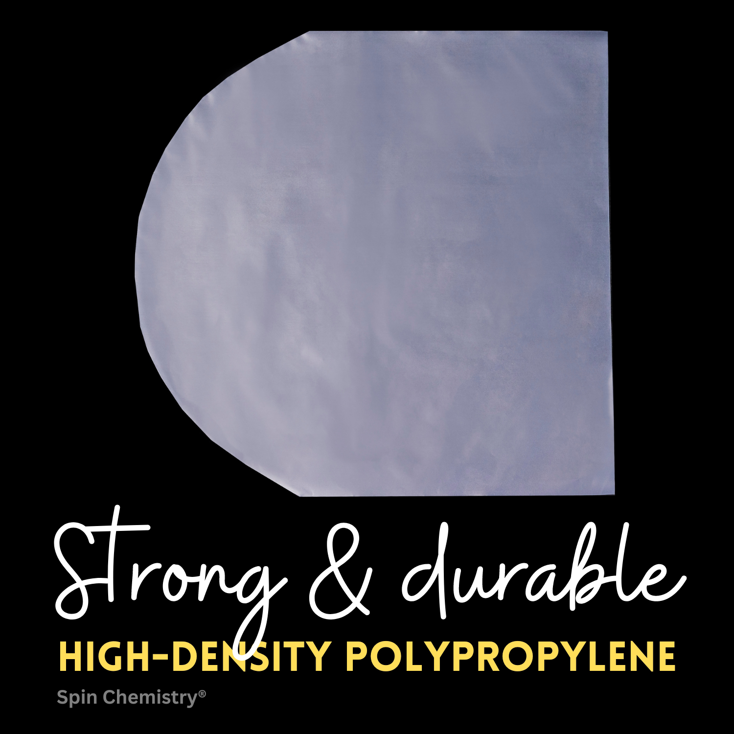 50 Pack of 12" Record Inner Sleeves (Half Moon)