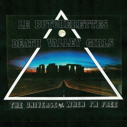 Le Butcherettes- The Universe b/w When I'm Free (Clear w/ Opaque Pink Splatter) ( Vinyl )