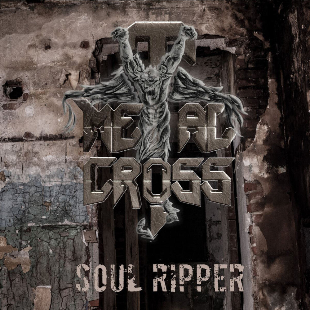 Metal Cross- Soul Ripper (Grey & Black) ( Vinyl )