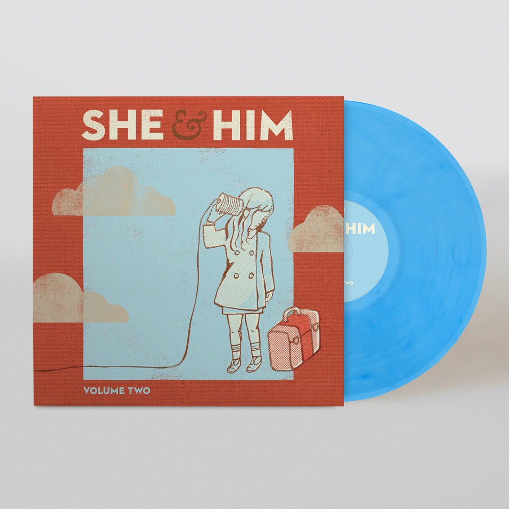She & Him- Volume Two - Sky Blue (Blue) [Colored Vinyl] ( Vinyl )