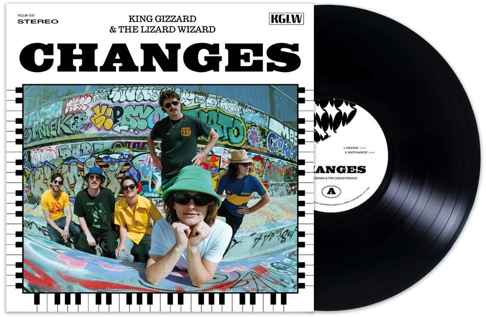 King Gizzard & The Lizard Wizard- Changes [Limited Edition Recycled Black Wax LP] ( Vinyl )