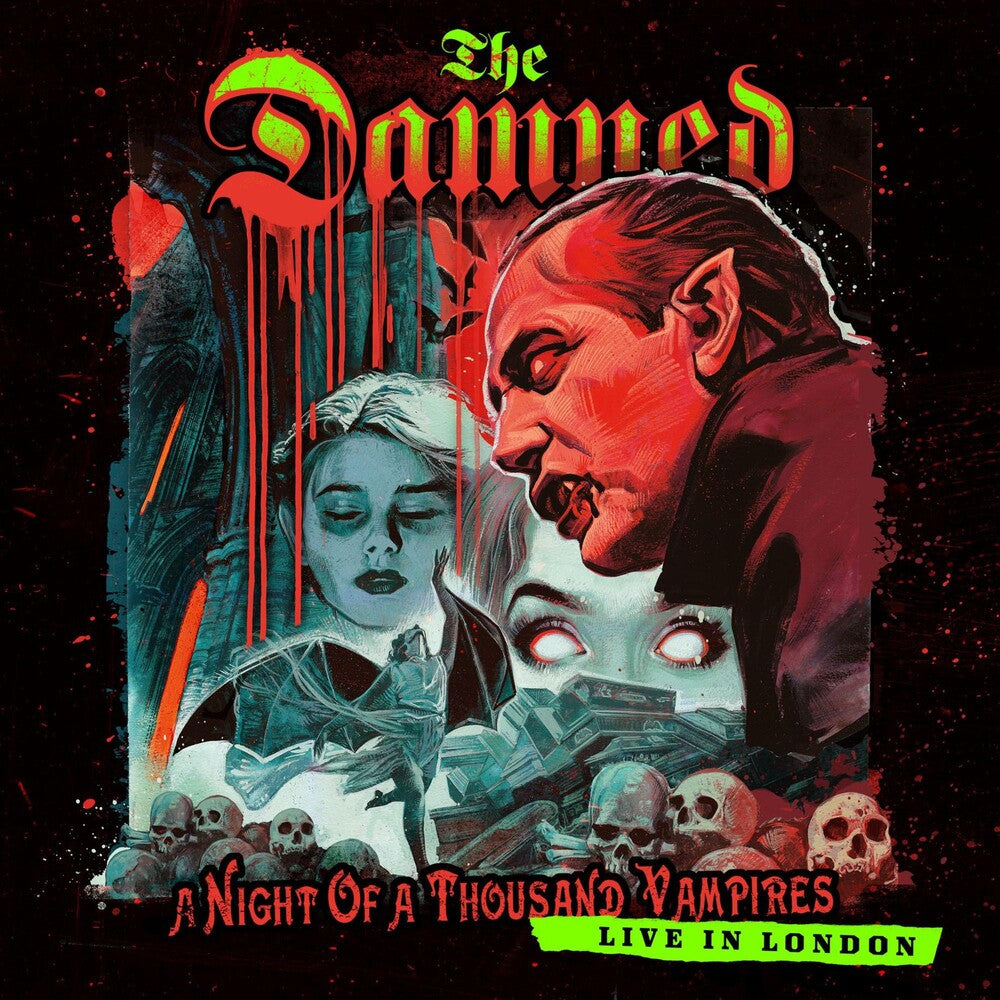The Damned- A Night of a Thousand Vampires [Limited Edition Crystal Clear 2LP] ( Vinyl )