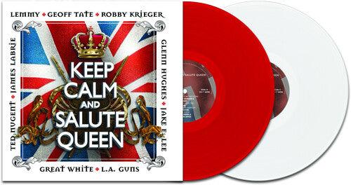 Various Artists- [Keep Calm & Salute Queen - red/white (Various Artists) ( Vinyl )