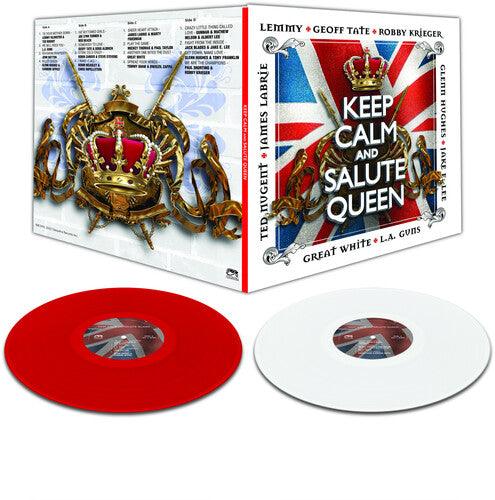 Various Artists- [Keep Calm & Salute Queen - red/white (Various Artists) ( Vinyl )