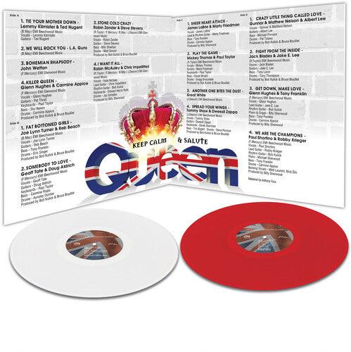 Various Artists- [Keep Calm & Salute Queen - red/white (Various Artists) ( Vinyl )