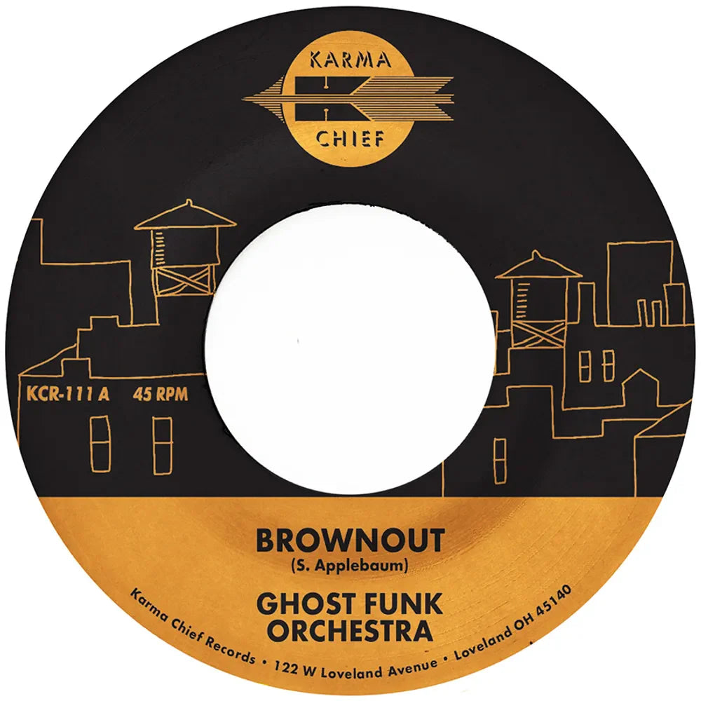 Ghost Funk Orchestra- Brownout / Boneyard Baile [Vinyl Single] ( Vinyl )