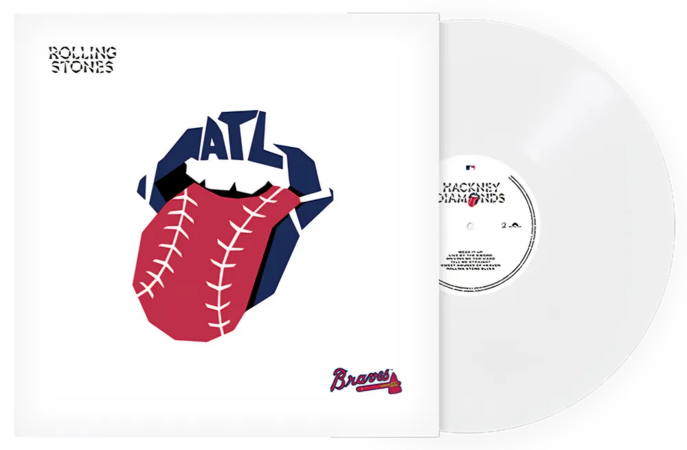 The Rolling Stones- Hackney Diamonds [Atlanta Braves LP] ( Vinyl )