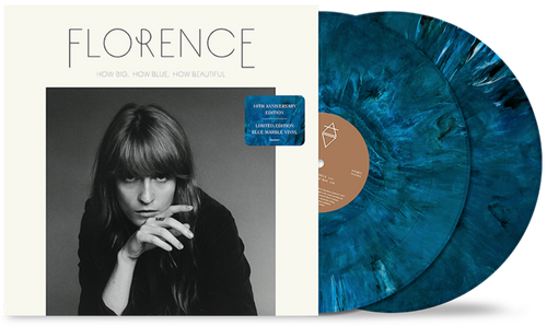 Florence + The Machine- How Big, How Blue, How Beautiful (10th Anniversary Edition) [Blue Marble 2 LP] ( Vinyl )