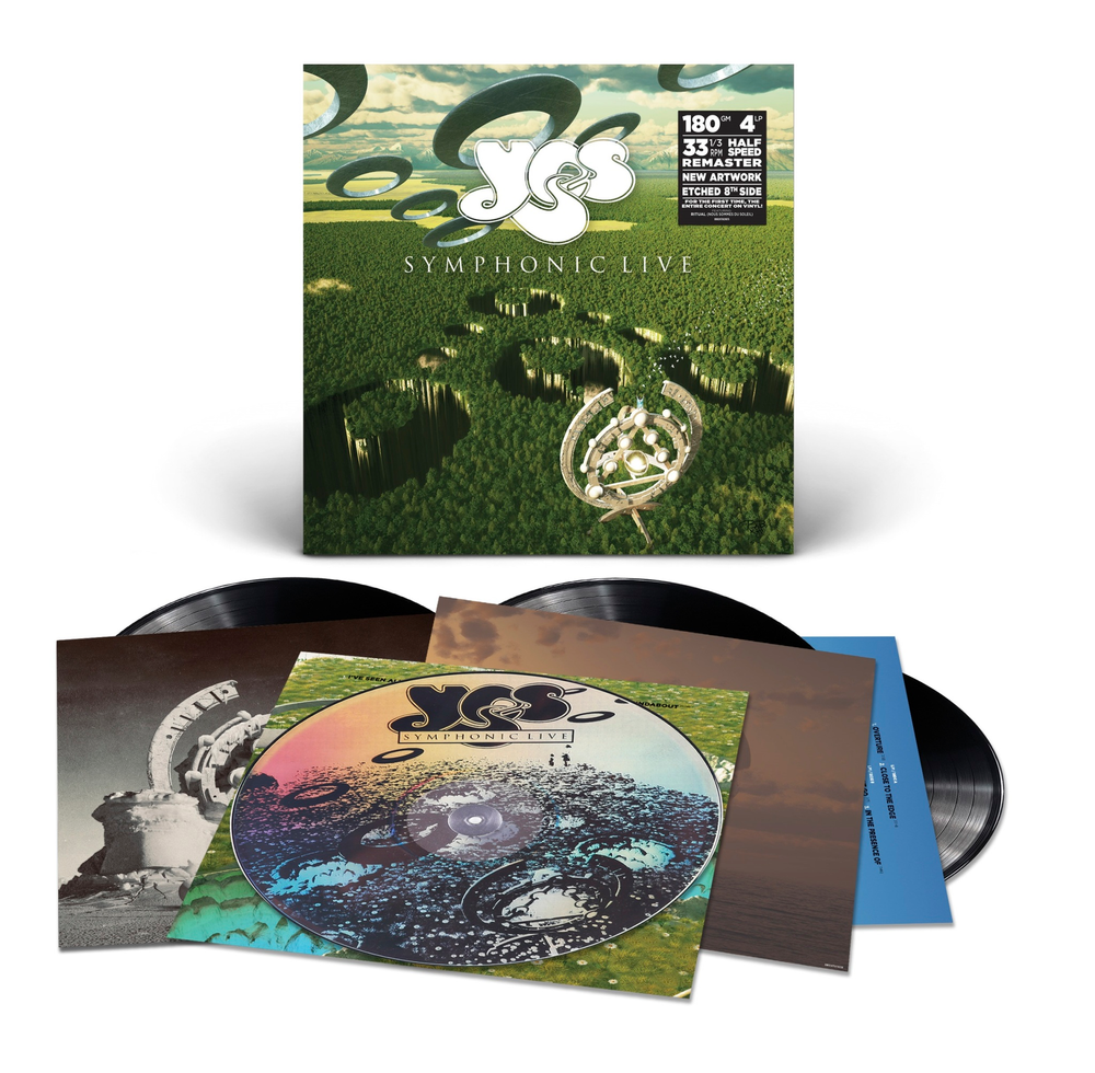 Yes- Symphonic Live [Limited Edition 180g Half-speed 4 LP] ( Vinyl )
