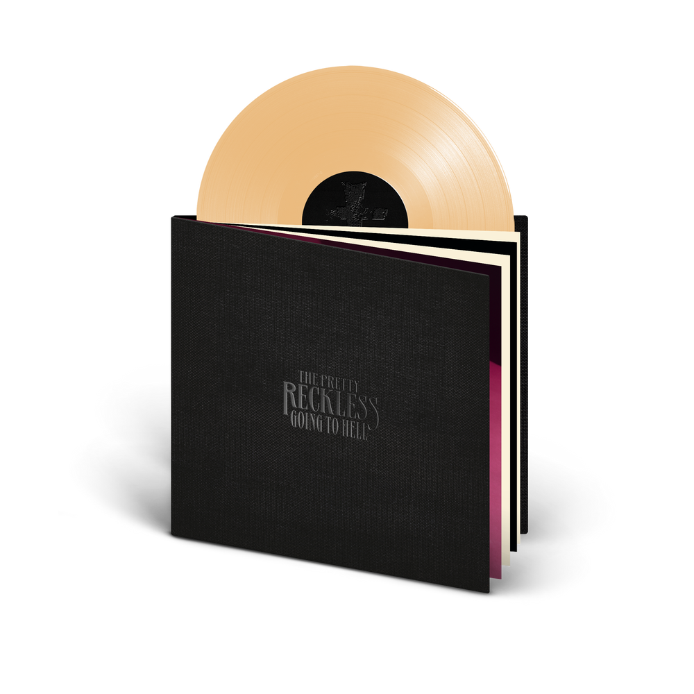 The Pretty Reckless- Going To Hell 10th Anniversary Coffee Table Book + LP [Hardback Coffee Table Book + Opaque Beige Vinyl] ( Vinyl )