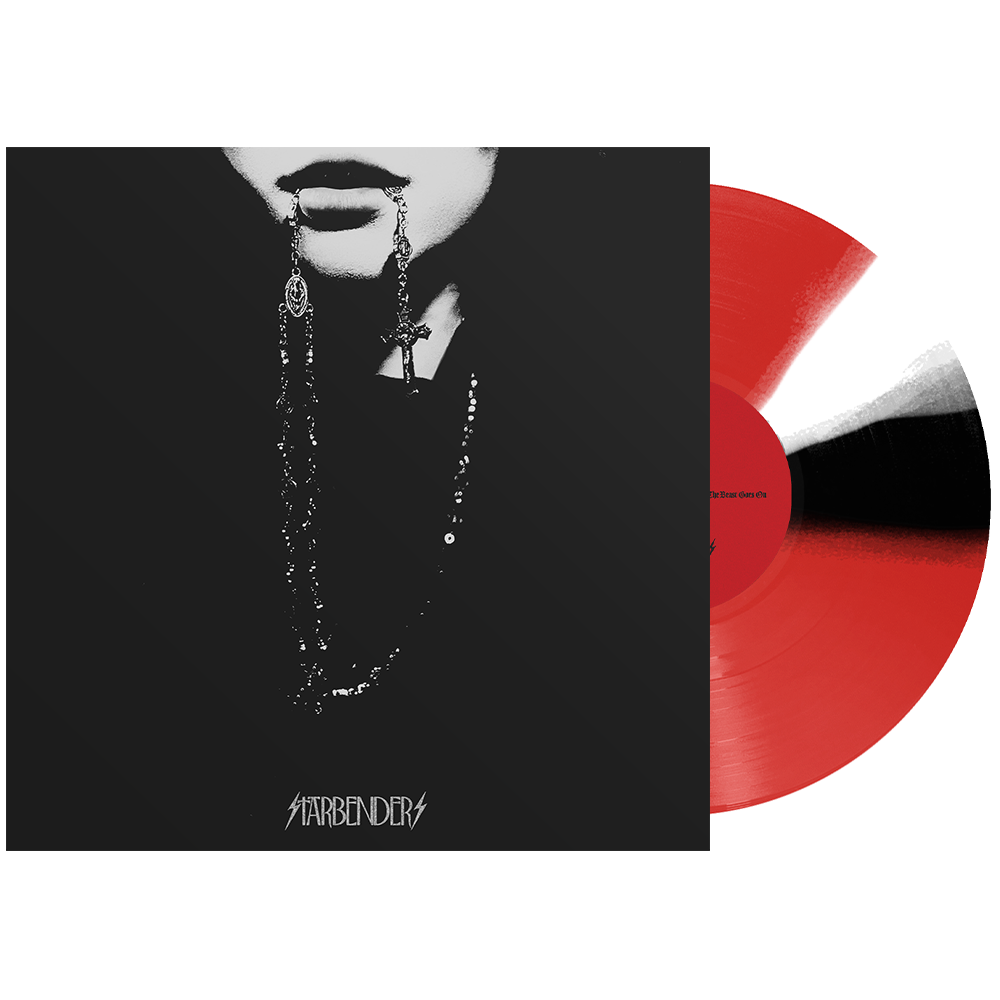 Starbenders- The Beast Goes On [Indie Exclusive Trans Red w/ Black + White Twists] ( Vinyl )