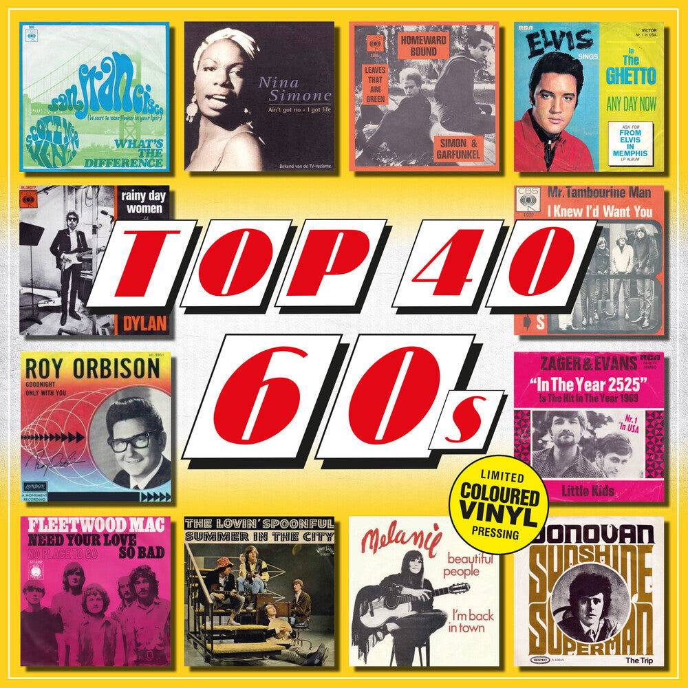Top 40 60s / Various- Top 40 60s / Various [Colored Vinyl] (Ofgv) (Spla) (Hol) ( Vinyl )