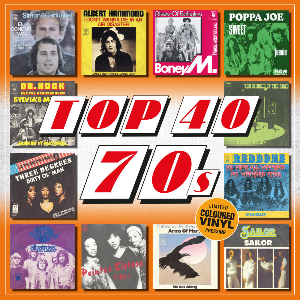 Top 40 70s / Various- Top 40 70s / Various [Colored Vinyl] (Ofgv) (Spla) (Hol) ( Vinyl )