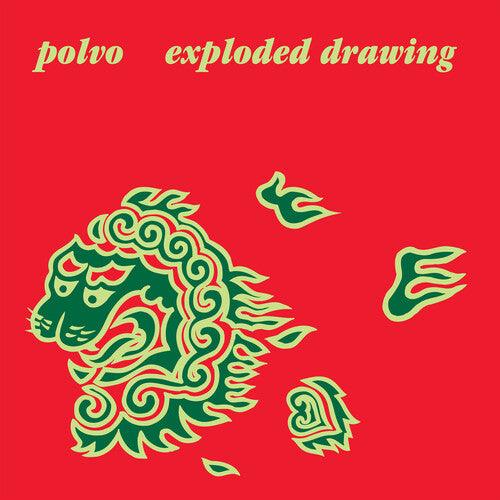 Polvo- Exploded Drawing - Opaque Aqua ( Vinyl )