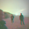Duster- Remote Echoes - Clear w/Sea Blue & Ruby Splatter ( Vinyl )