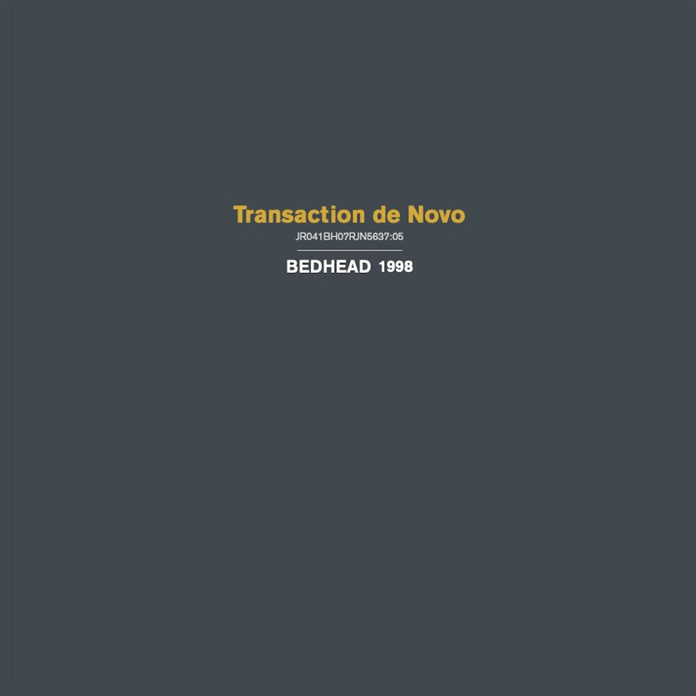 Bedhead- Transaction De Novo [Colored Vinyl] ( Vinyl )
