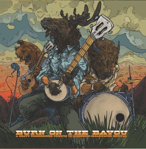 Various Artists- Burn On The Bayou: Heavy Underground Tribute To Creedence Clearwater Revival (Various Artists) ( Vinyl )