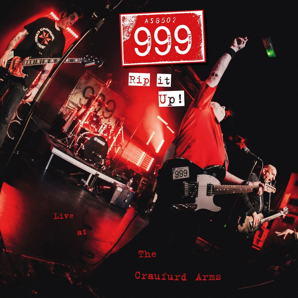 999- Rip It Up! 999 Live At The Craufurd Arms ( Vinyl )