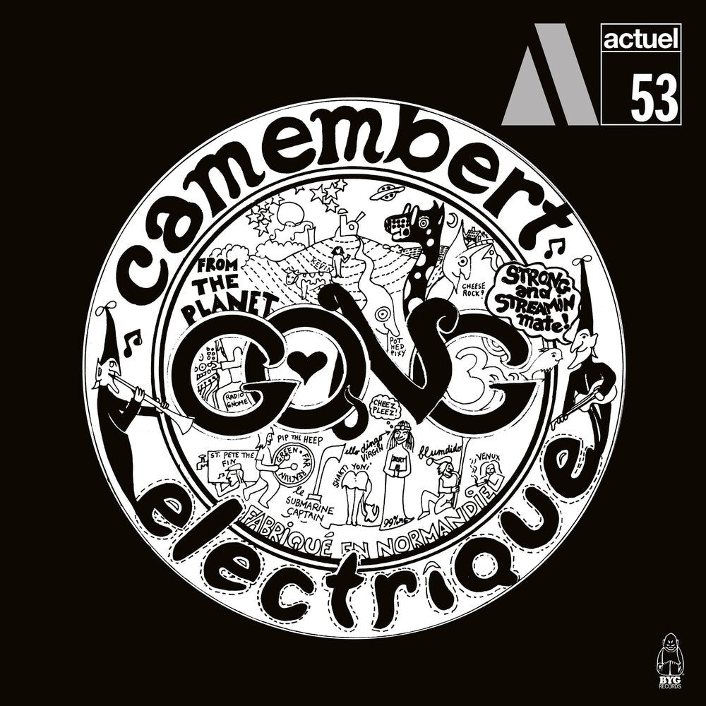 Gong- Camembert Electrique (Blk) (Uk) ( Vinyl )