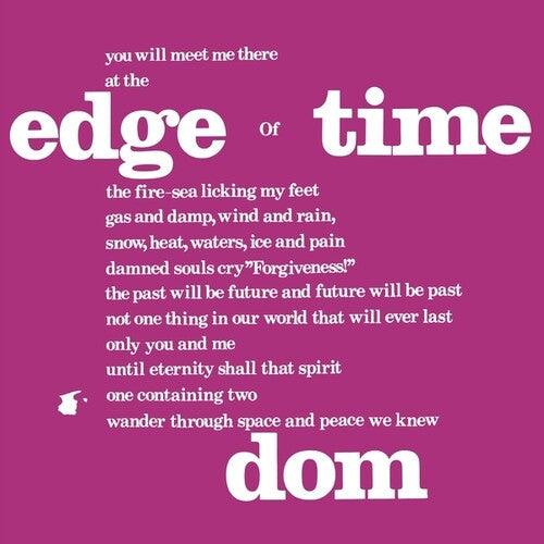 Dom- Edge Of Time ( Vinyl )