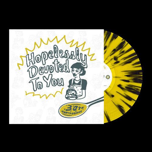 Various- Hopelessly Devoted to You: 30th Anniversary (Yellow/Black Splatter) ( Vinyl )