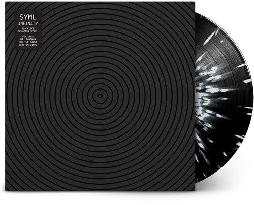 SYML- Infinity - Black Ice with White Splatter ( Vinyl )