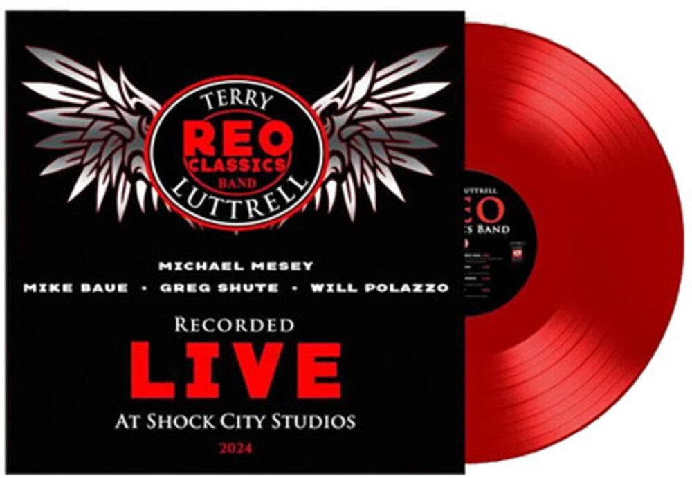 Reo Classics Band / Terry Luttrell- Recorded Live At Shock City Studios 2024 (Red) ( Vinyl )