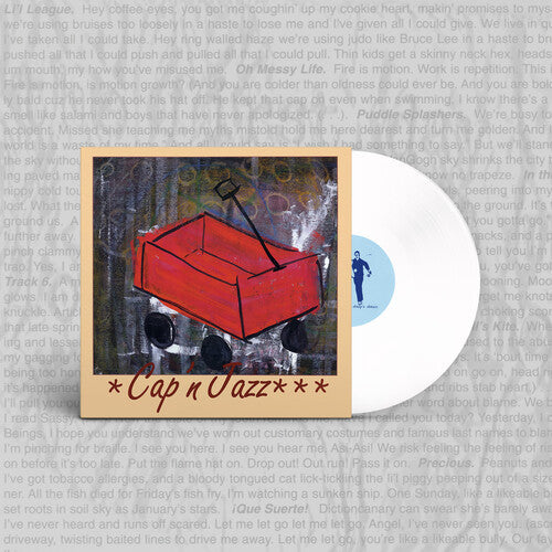 Cap'n Jazz- Burritos, Inspiration Point...(30th Anniversary Edition) White ( Vinyl )