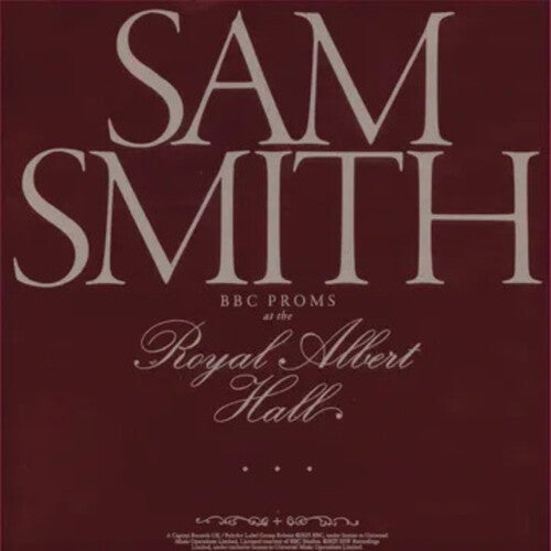 Sam Smith- Bbc Proms At The Royal Albert Hall -RSD25 ( Vinyl )